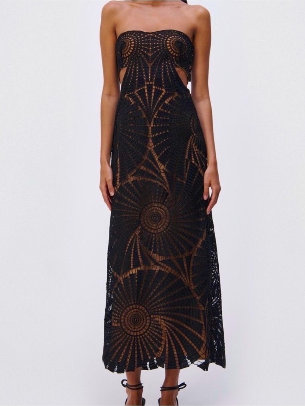 SIMKHAI Jamie Dress in Black